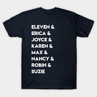 80s Sheroes Super Heroes Heroines T Shirt Shirt Tee T-Shirt